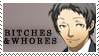 tohru adachi from persona 4 saying 'bitches and whores'