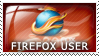 the old firefox logo with the text 'firefox user'